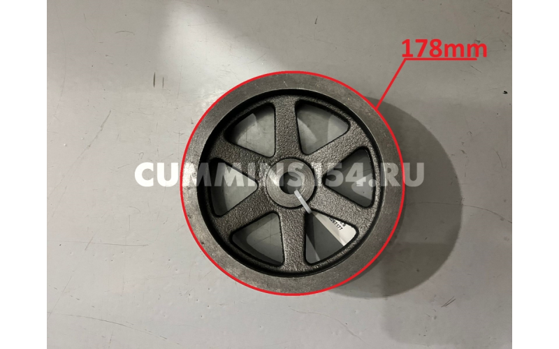 Шкив компрессора Cummins ISF 3.8	C5471384	5265246/5267177