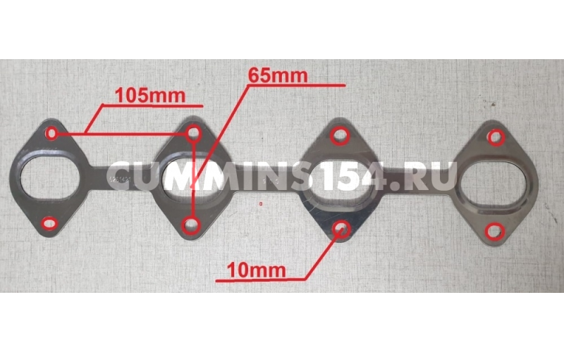 Прокладка выпускного коллектора ГАЗель Cummins ISF 2.8 C5419542 5261421