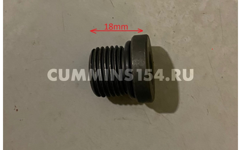 Пробка резьбовая Cummins ISF 2.8, ISBe 185/285-30	C5470976	3089568/3089567