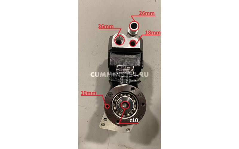 Компрессор воздушный Cummins ISLe  (самосвал, Евро4) 5471268 5298013/5254292