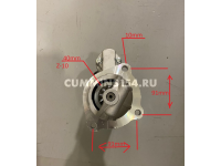 Стартер Cummins ISF 3.8  12V 3.6 kW Z=10  d=40 C5413416 5319202/5268413