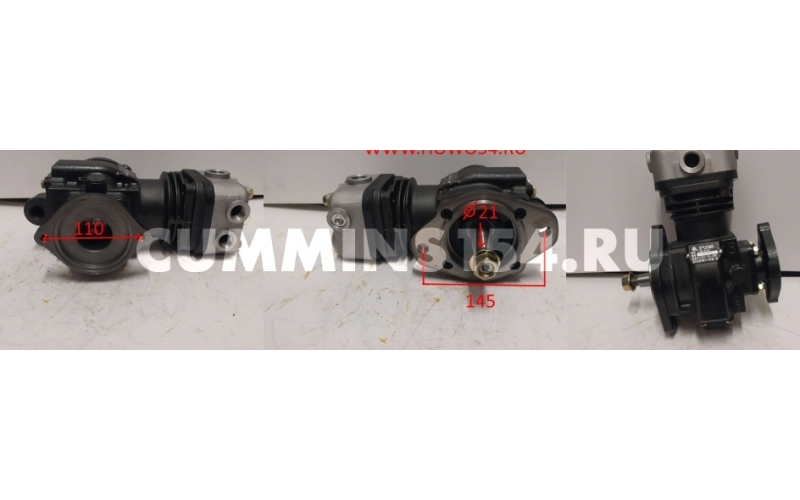 Компрессор воздушный CUMMINS  6BT 3974548/3509DR10-010 C5415456 3974548/4941224/3509DR10-010