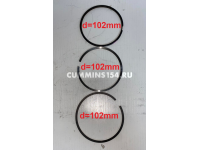 Кольца поршневые на один поршень Cummins 6B5.9 4BTA5.9, QSB5.9, 6EQB C5470481 3802421