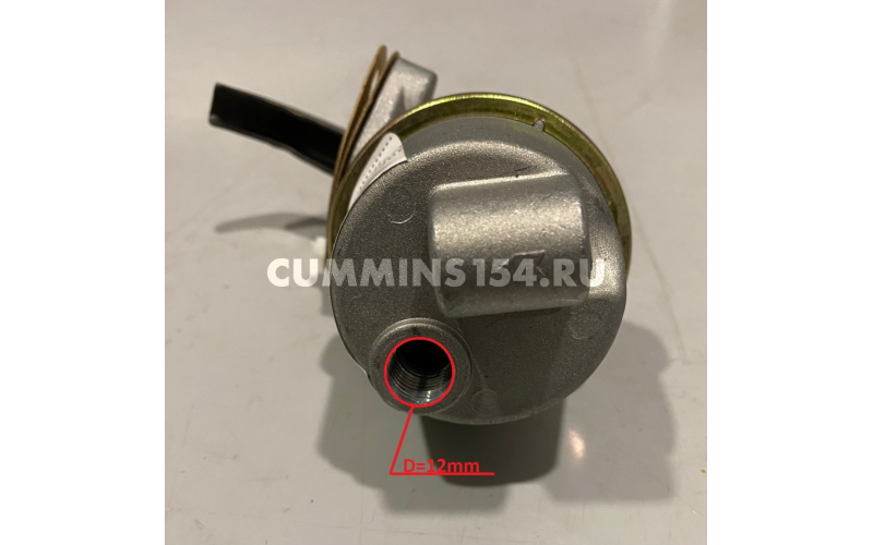 Насос ручной подкачки ТНВД 6BT круглый	5411296 1106N1-010/3970882/4983584/4983585/3966156/4937405