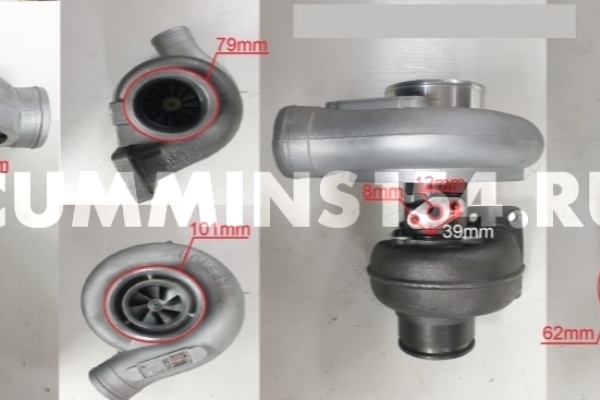 Турбокомпрессор CUMMINS 6BT 5.9 HX35 Holset C5418499 3539697/6735-81-8301