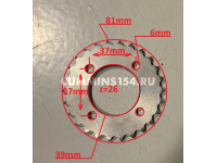 Звездочка ГРМ малая ГАЗель Cummins ISF 2,8 5470965 5254871/5664695