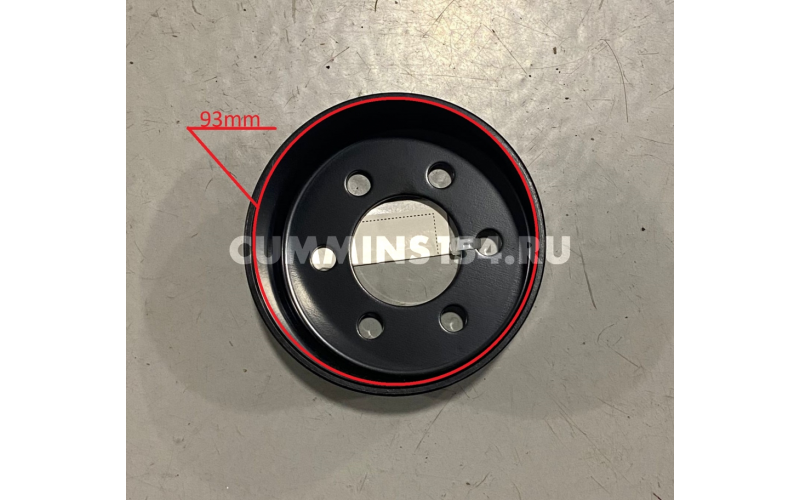 Шкив вентилятора ГАЗель Бизнес Cummins ISF 2.8  (6 отверстий)	C5470995	5270363