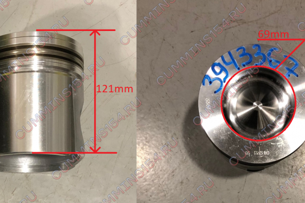 Поршень Cummins 6CT, ISC, QSC 3943367