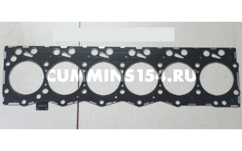 Прокладка ГБЦ КамАЗ Cummins 6ISBe  (1.25mm D=104mm V=5.9) 2830704/ 4894724/ 4898850/ 4898413