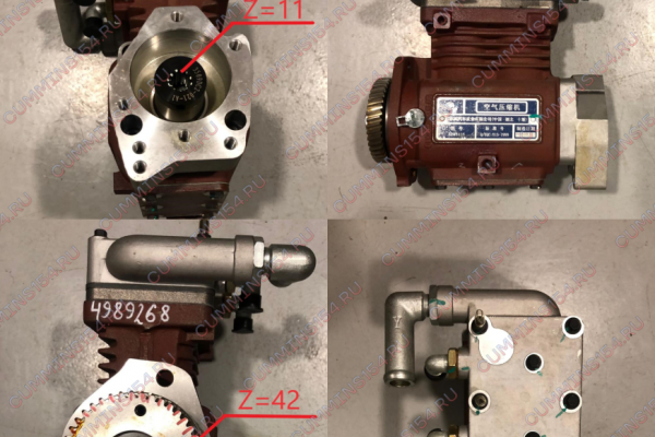 Компрессор Cummins L-series 2-цилиндровый 07738 4989268/4930041/5285436/5285437