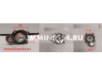 Насос масляный ISB6.7e4 300 CUMMINS C5418111 4939588/5291050/3971544