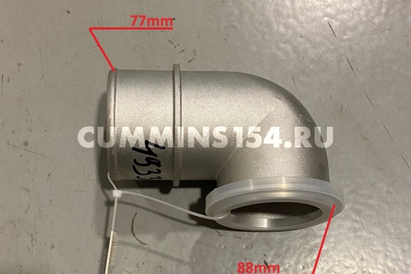 Патрубок воздушный угловой Cummins 6ISBe  5471272 4933777