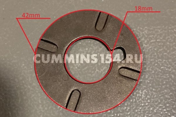 Держатель шестерни коленвала Cummins ISF 2.8 ГАЗель	C5471011 5262662