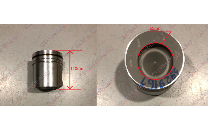 Поршень Cummins 6CT8.3 эксковатор 3929161