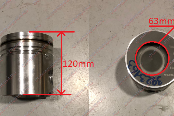 Поршень Cummins 6CT 3923163