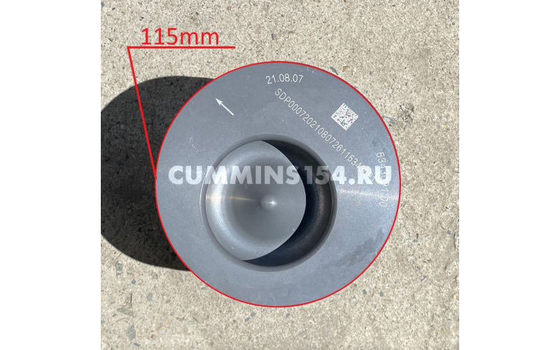 Поршень Камминз Cummins ISLe, 6LTAA 9.3, 6LT 9.3	C5471173	5343091/4309477