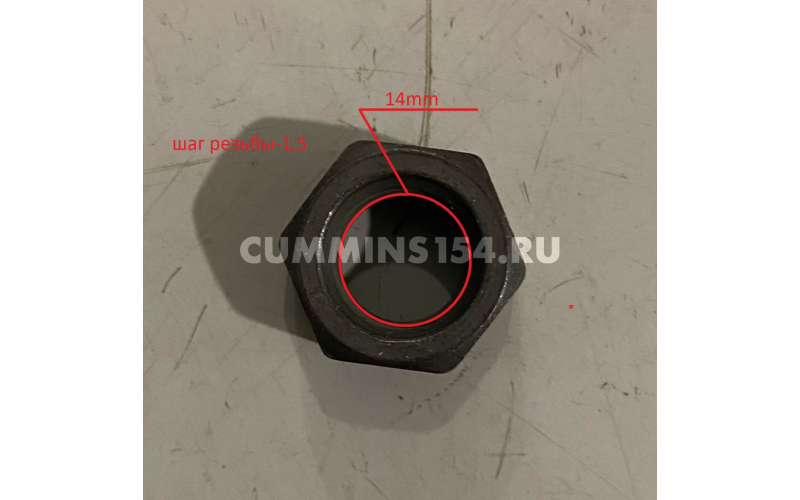 Гайка шестерни ТНВД ГАЗель Cummins ISF 2.8	C5471009	3163708