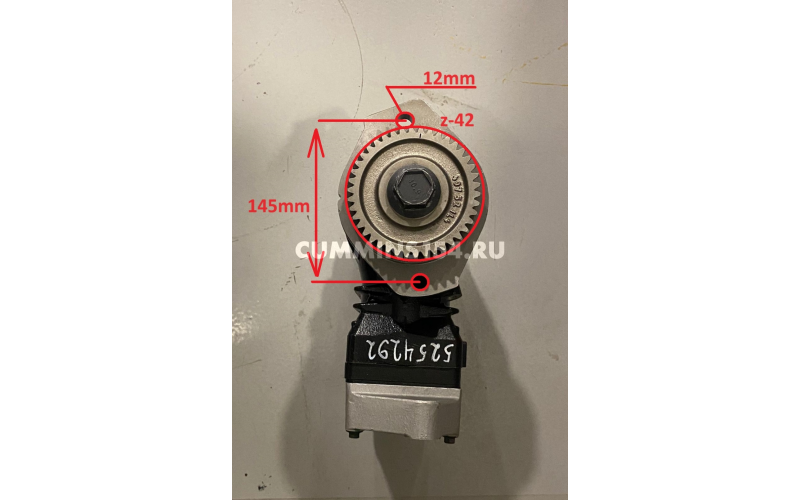 Компрессор воздушный Cummins ISLe  (самосвал, Евро4) 5471268 5298013/5254292