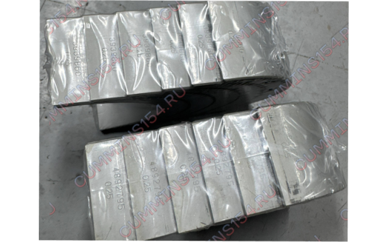 Вкладыши шатунные CUMMINS 6BT +0.25 комплект 4892375/4892795