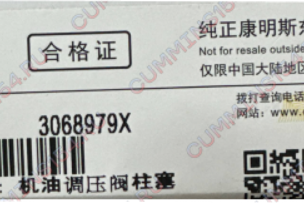 Плунжер давления масла Cummins QSM, ISM, M11 3068979X
