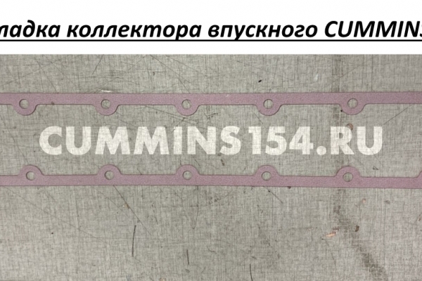 Прокладка коллектора впускного CUMMINS 6BT C5419509 3938152/3914029/3960315/3921440