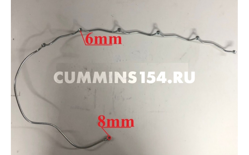 Трубка топливная обратки  CUMMINS 6BT C5418130 4931027/3960453