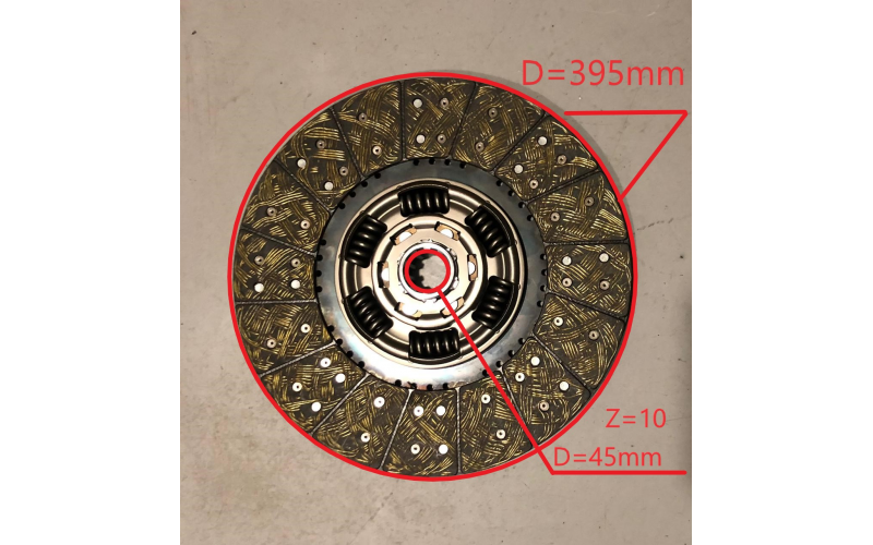 Диск сцепления Cummins КАВЗ-4238 КПП ZF6S-700 5471170 1878000036